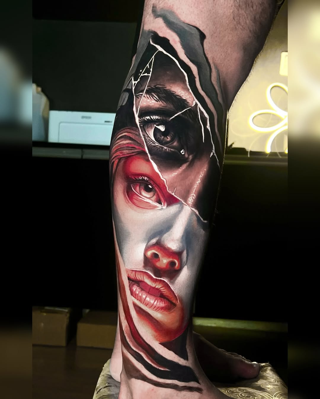 Tatuagem realista — Realismo colorido